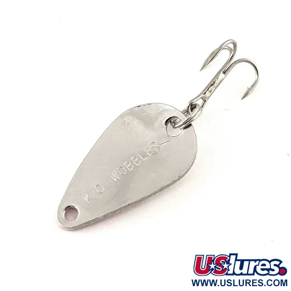 Acme K.O. Wobbler Ondulante, White Pearl / Rosso / Nickel, 3,5g, #12260