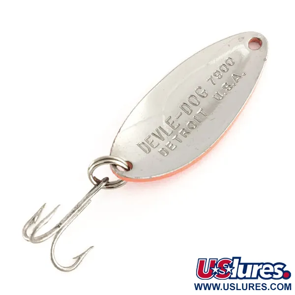 Eppinger Dardevle Devle Dog 7900 UV Ondulante, Rosso / Nickel, 7g, #12262