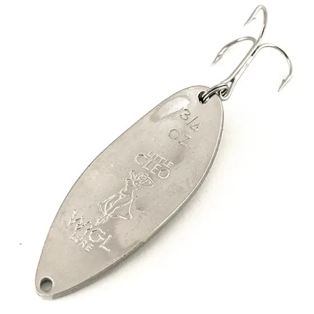 Little Cleo (Hula Girl) Ondulante, Bianco/Verde/Glitter/Nichel, 21g, #12267