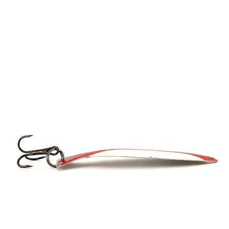 Worth Fly Rod Demon, 1.5g, Rosso / Bianco / Nickel, Cucchiaino da traina #14435