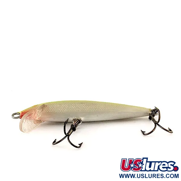 Rapala Original Floater F6 Minnow, Chartreuse, 3g, Balsa, #12280