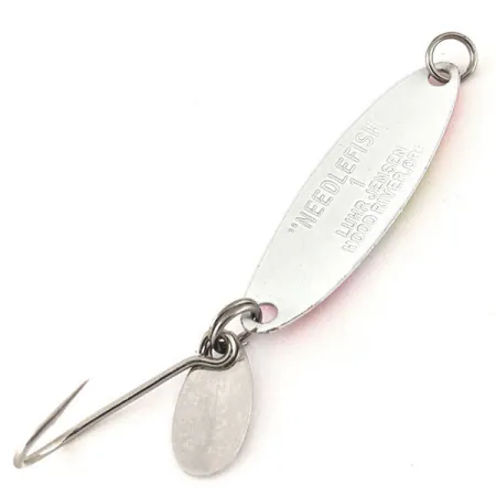 Luhr Jensen Needlefish 1 Ondulante, Rosa/Bianco/Giallo, 2g, UV, #12319