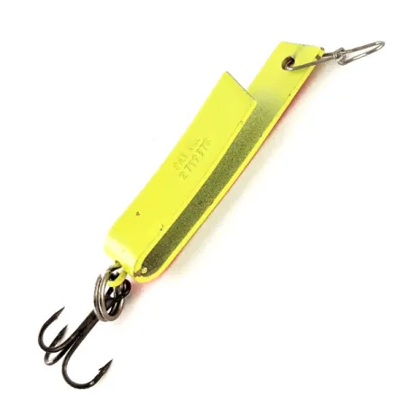 Ondulante South Bend Super-Duper 503 UV, Chartreuse/Rosso, 4.3g, #12331