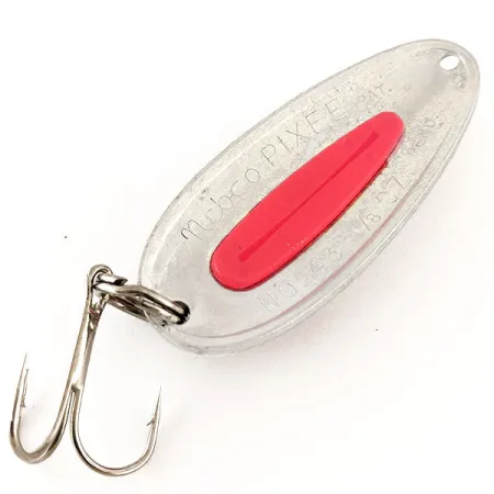 Nebco Pixee UV Ondulante, Nichel Martellato/Rosso, 24g, UV, #12362