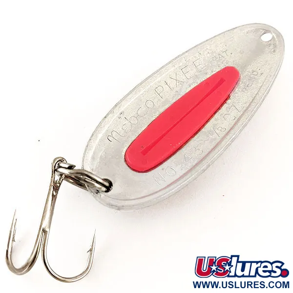 Nebco Pixee UV Ondulante, Nichel Martellato/Rosso, 24g, UV, #12362