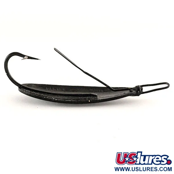 Herter's Olson Minnow Ondulante Antialga, Nero, 12g, Ottone, #12376