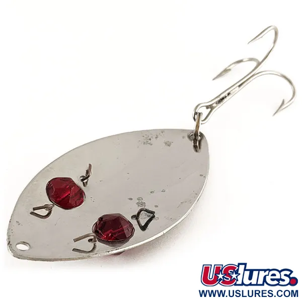 Lucky Strike Gold Red Flash Ondulante, Nickel / Red Eyes, 21g, #12383