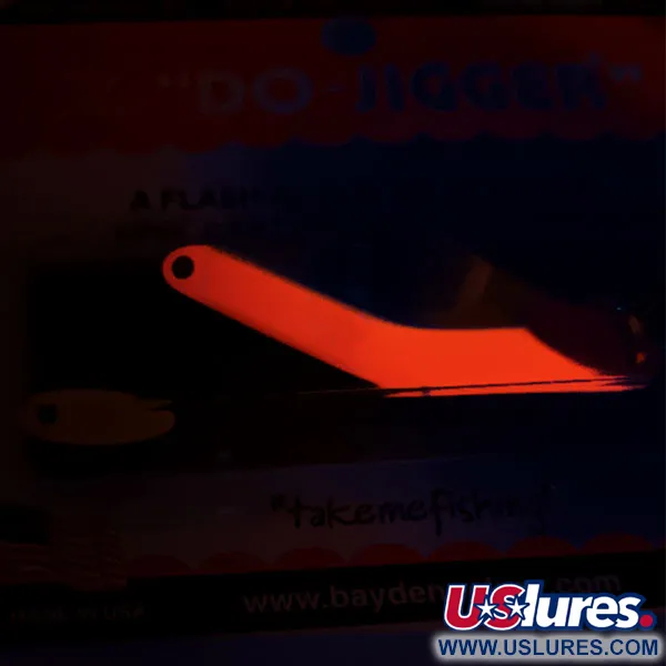 Bay de Noc Do-Jigger #3, Nickel/Arancio UV, 9g, Ondulante #20107