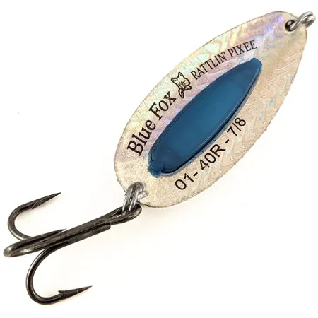 Blue Fox Rattlin Pixee Ondulante, Rainbow Herring / Blue, 24g, #12405