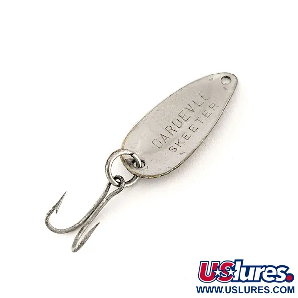 Ondulante Eppinger Dardevle Skeeter, Bronzo/Nichel, 1g, Vintage, #12415