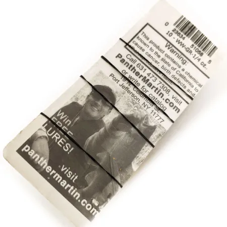 Panther Martin Weedless Weed Wing Ondulante, Five of Diamonds, 14g, #12425