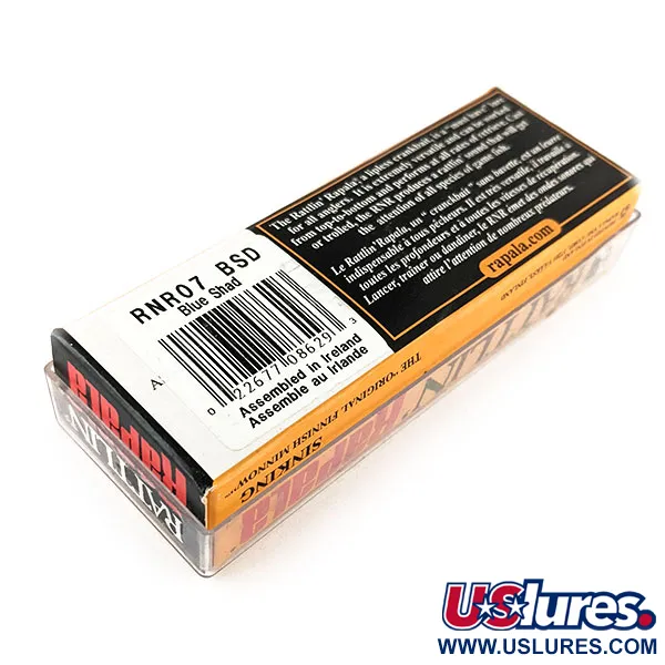 Rapala Rattl'n RAP 07 Crankbait Lipless, Blue Shad, 16g, affondante, #12428