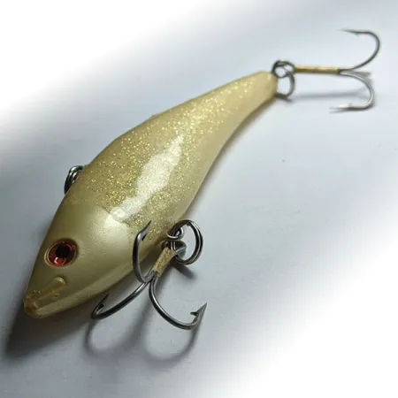 Saurus Vibra-Zarus Vibration, Giallo glitterato, 14g, JDM, #12433