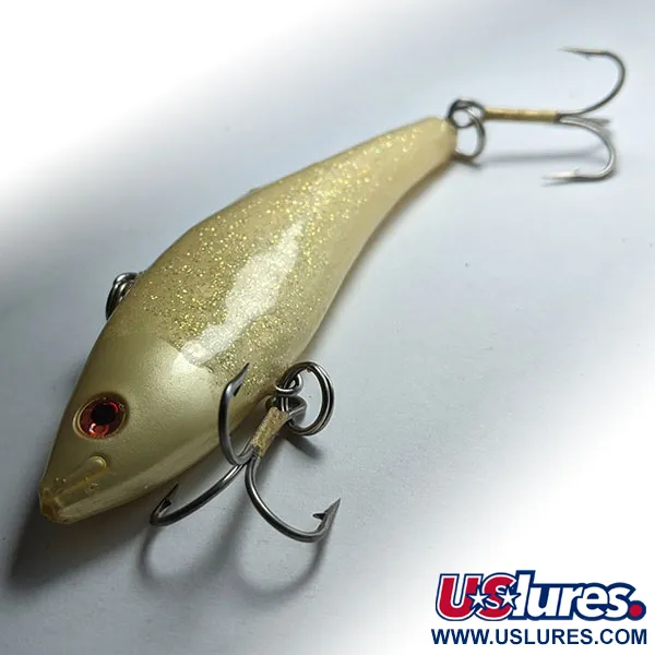 Saurus Vibra-Zarus Vibration, Giallo glitterato, 14g, JDM, #12433