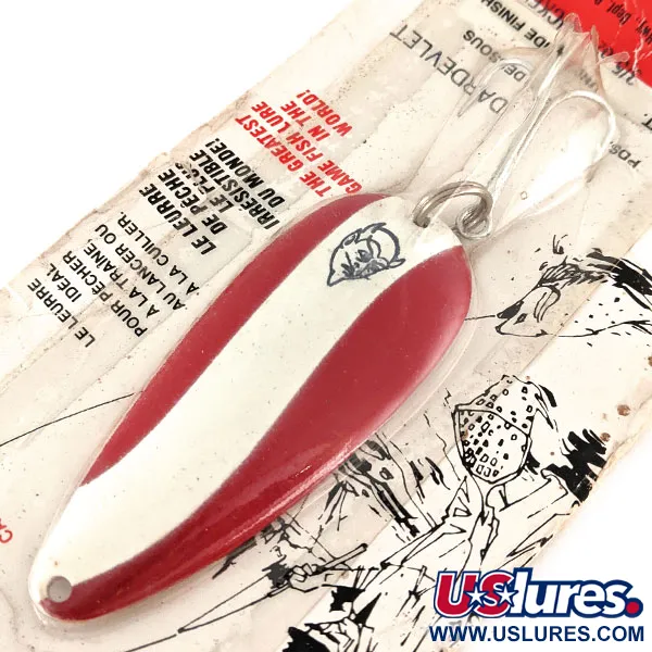 Eppinger Dardevle Dardevlet Cucchiaino, Rosso/Bianco, 21g, #12437