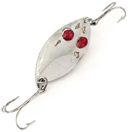 Hofschneider Red Eye junior Cucchiaino, Nickel / Rosso, 13g, Vintage, #12440