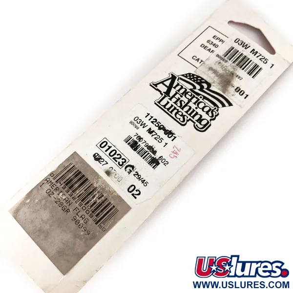 Eppinger Dardevle Ondulante, Bandiera USA / Nichel, 28g, #12441