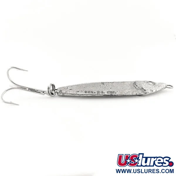 Luhr Jensen Crippled Herring Jig, Argento, 50g, Metallo, #12454