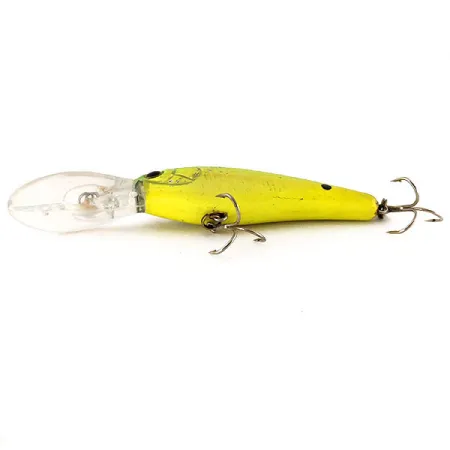Cotton Cordell Deep Minnow UV Minnow, Chartreuse, 7g, UV, #12459