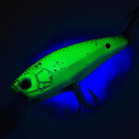 Cotton Cordell Deep Minnow UV Minnow, Chartreuse, 7g, UV, #12459