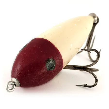 Esca Heddon Baby Zara, Bianco / Rosso, 10g, Topwater Vintage, #12476