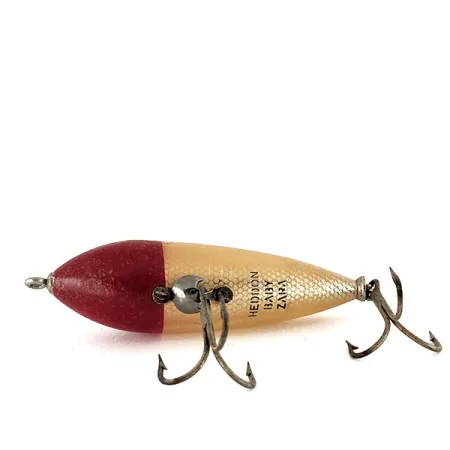Esca Heddon Baby Zara, Bianco / Rosso, 10g, Topwater Vintage, #12476