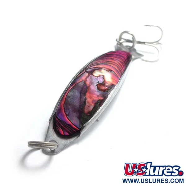 Salm The Killer Red Abalone Pearl Minnow Ondulante, Rosso/Nickel, #12477