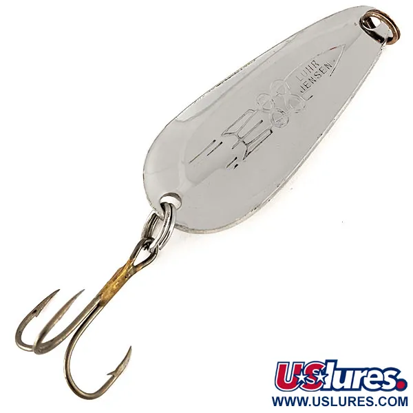 Luhr Jensen Rocket Ondulante, Nichel, 14g, Stampa Vintage, #12496