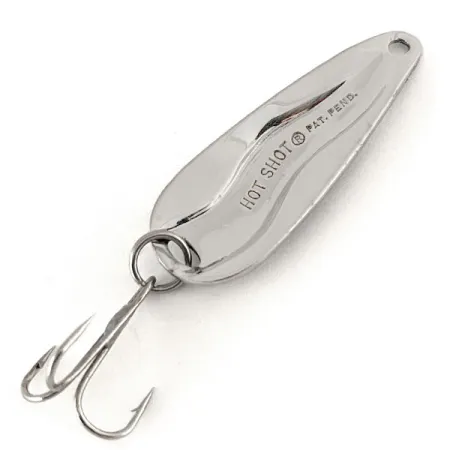 Luhr Jensen Hot Shot Ondulante, Nickel, 9g, Vintage, #12498