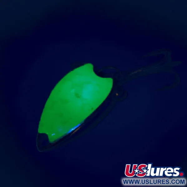 Fish Itt First Double Dancer Blade Bait, Verde/Nickel, 7g, UV, #12500