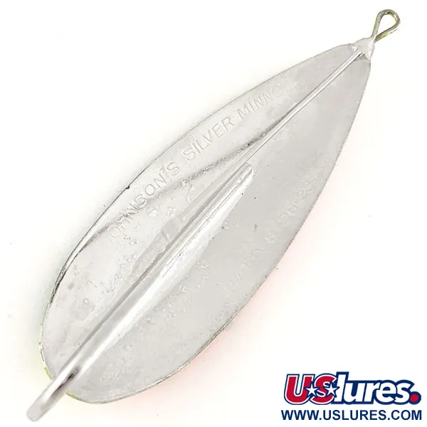 Johnson Weedless Silver Minnow UV Ondulante, Fire Tiger, 28g, UV, #12517