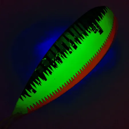 Johnson Weedless Silver Minnow UV Ondulante, Fire Tiger, 28g, UV, #12517