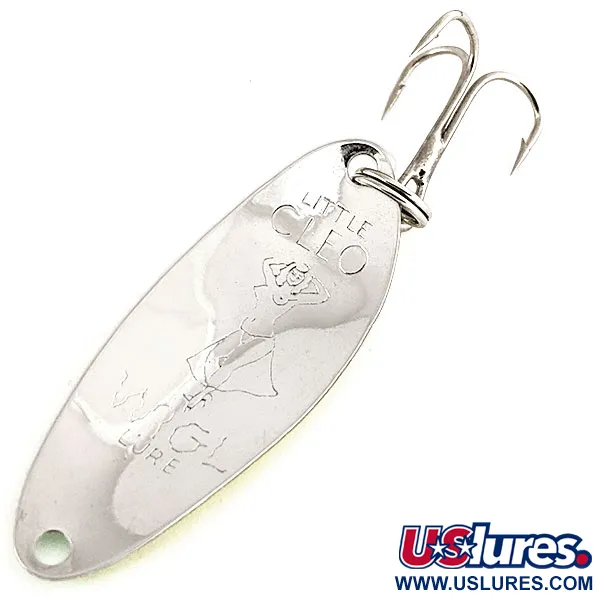 Little Cleo (Hula Girl) Ondulante UV, Giallo / Verde, 4g, Vintage, #12518