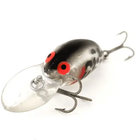 Bomber model B 4A Crankbait, Argento Maculato, 7g, Nuoto 2.1m, #12519