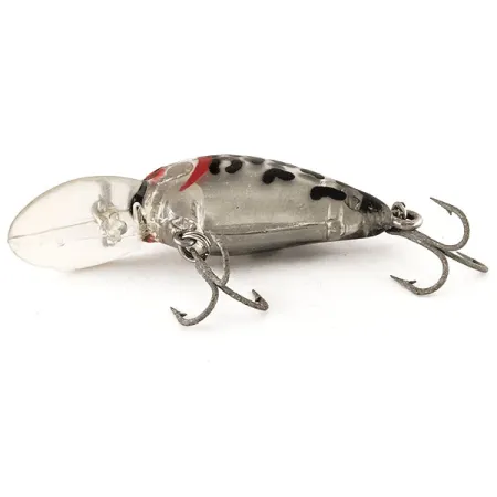 Bomber model B 4A Crankbait, Argento Maculato, 7g, Nuoto 2.1m, #12519