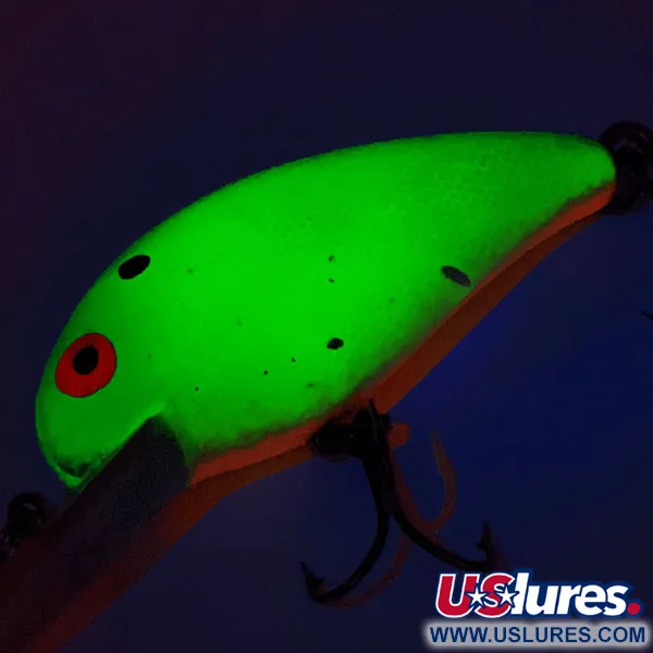 Bomber model 7A baby striper Crankbait, Chartreuse, 14g, UV, #12520