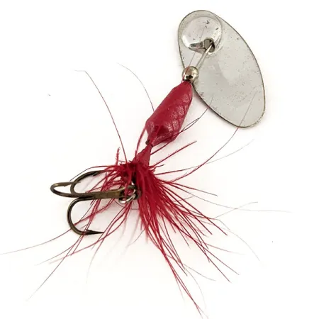 Yakima Bait Vibric Rooster Tail Rotante, Rosso, 1.7g, Offset-Body, #12567