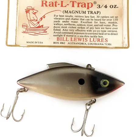 Bill Lewis Rat-L-Trap Lipless Crankbait, MG 05, 21g, Affondante, #12570