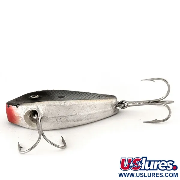 Burke Wee Gillie, Grigio e Bianco, Esca Affondante in Gomma #12575