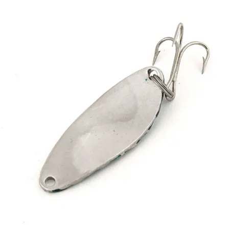 Acme Little Cleo Ondulante, Nichel / Verde, 7g, Nido d'ape, #12594