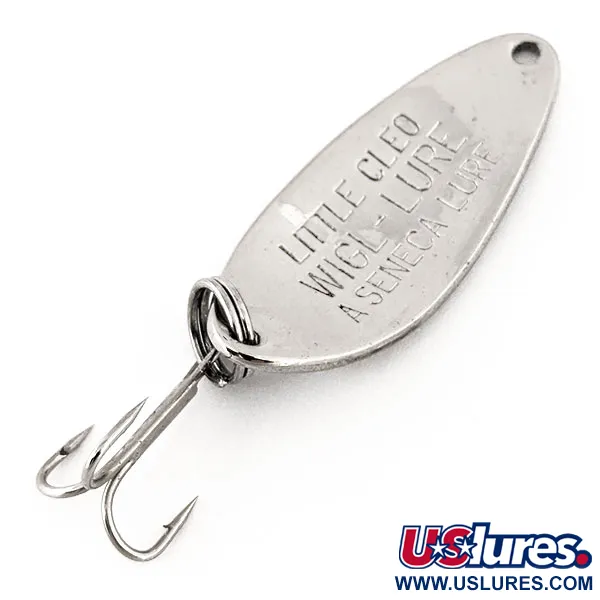 Little Cleo Seneca Ondulante, Nichel / Blu, 7g, Vintage, #12646