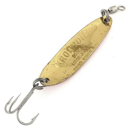 Luhr Jensen Krocodile Die #3 Ondulante, Oro/Arancio, 10g, Lancio, #12649