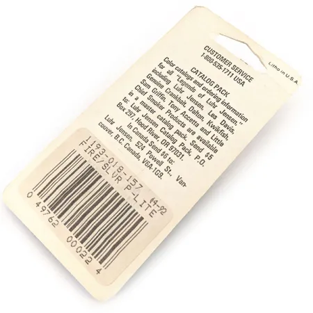 Luhr Jensen Hus-lure Ondulante, Arancio / Nichel, 4g, Ultra-Light, #12673