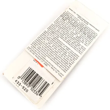 Luhr Jensen Bang Tail Cucchiaino, Nickel/Rosa, 1,8g, Vintage, #12682