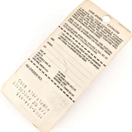 Luhr Jensen Krocodile Die #3 Ondulante, Purple/Nickel, 10g, #12688