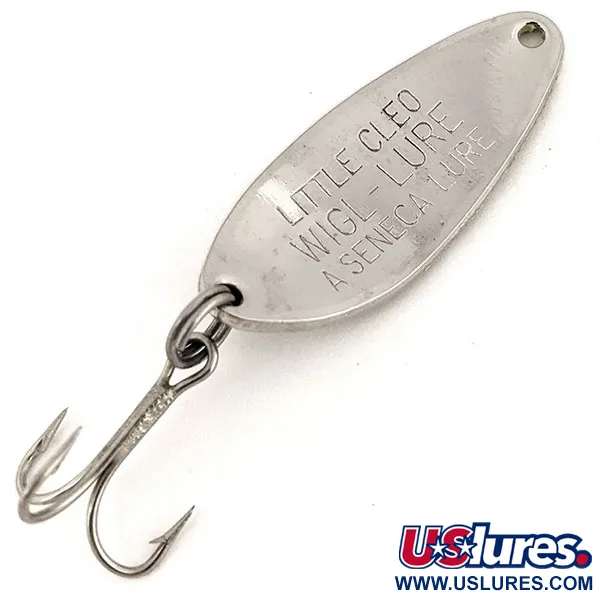 Little Cleo Seneca Glow Cucchiaino, White/Nickel/Green, 7g, Glow, #12745