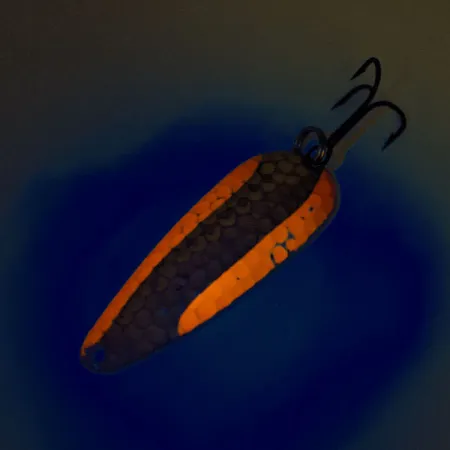 Wonderlure UV Ondulante, Oro martellato/Arancio, 11g, UV, #12751