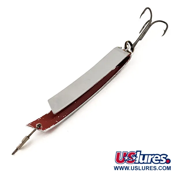 South Bend Super-Duper 511 Ondulante, Nichel / Rosso, 14g, #12757