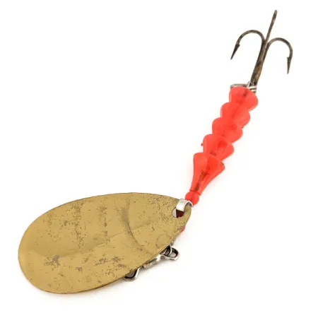 Luhr Jensen TEE Spoon Rotante, Gold/Red, 14g, UV-reattivo, #12760