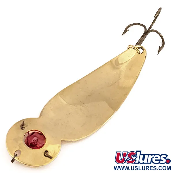 Lucky Strike One Eye Wiggler Ondulante, Oro/Occhio Rosso, 28g, #12773